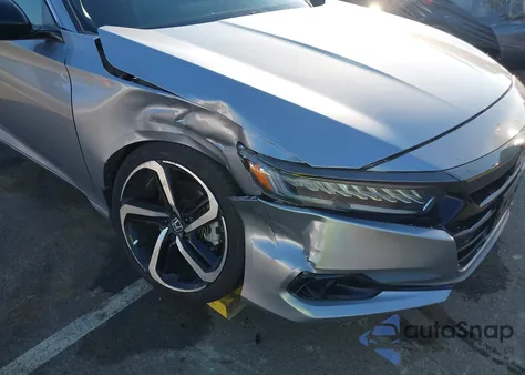 2021 Honda Accord Sport Special Edition из США, поврежденный, VIN 1HGCV1F43MA079034